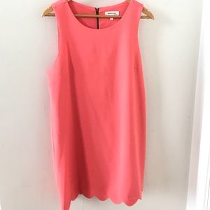[Monteau] Scalloped Hem Dress